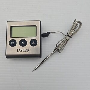 Taylor 1487-21 Digital Meat Thermometer &‎ Digital Timer, Excellent condition